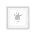 Picture of Hippo Drawing _GroupedProduct_Square_Mini_ _GroupedProduct_Square_Framed_Matted_