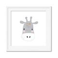 Picture of Hippo Drawing _GroupedProduct_Square_Mini_ _GroupedProduct_Square_Framed_Matted_