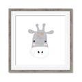 Picture of Hippo Drawing _GroupedProduct_Square_Mini_ _GroupedProduct_Square_Framed_Matted_