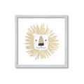 Picture of Lion Drawing _GroupedProduct_Square_Mini_ _GroupedProduct_Square_Framed_Matted_