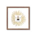 Picture of Lion Drawing _GroupedProduct_Square_Mini_ _GroupedProduct_Square_Framed_Matted_