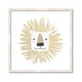 Picture of Lion Drawing _GroupedProduct_Square_Mini_ _GroupedProduct_Square_Framed_Matted_