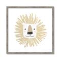 Picture of Lion Drawing _GroupedProduct_Square_Mini_ _GroupedProduct_Square_Framed_Matted_