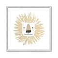 Picture of Lion Drawing _GroupedProduct_Square_Mini_ _GroupedProduct_Square_Framed_Matted_