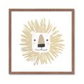 Picture of Lion Drawing _GroupedProduct_Square_Mini_ _GroupedProduct_Square_Framed_Matted_