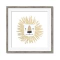 Picture of Lion Drawing _GroupedProduct_Square_Mini_ _GroupedProduct_Square_Framed_Matted_