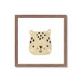 Picture of Cheetah Drawing _GroupedProduct_Square_Mini_ _GroupedProduct_Square_Framed_Matted_