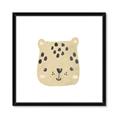 Picture of Cheetah Drawing _GroupedProduct_Square_Mini_ _GroupedProduct_Square_Framed_Matted_