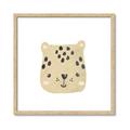 Picture of Cheetah Drawing _GroupedProduct_Square_Mini_ _GroupedProduct_Square_Framed_Matted_