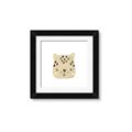 Picture of Cheetah Drawing _GroupedProduct_Square_Mini_ _GroupedProduct_Square_Framed_Matted_
