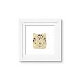 Picture of Cheetah Drawing _GroupedProduct_Square_Mini_ _GroupedProduct_Square_Framed_Matted_