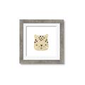 Picture of Cheetah Drawing _GroupedProduct_Square_Mini_ _GroupedProduct_Square_Framed_Matted_