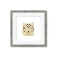 Picture of Cheetah Drawing _GroupedProduct_Square_Mini_ _GroupedProduct_Square_Framed_Matted_