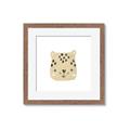 Picture of Cheetah Drawing _GroupedProduct_Square_Mini_ _GroupedProduct_Square_Framed_Matted_