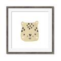 Picture of Cheetah Drawing _GroupedProduct_Square_Mini_ _GroupedProduct_Square_Framed_Matted_