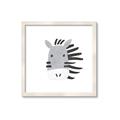 Picture of Zebra Drawing _GroupedProduct_Square_Mini_ _GroupedProduct_Square_Framed_Matted_