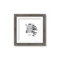 Picture of Zebra Drawing _GroupedProduct_Square_Mini_ _GroupedProduct_Square_Framed_Matted_