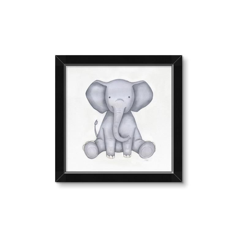 Picture of Nursery Elephant _GroupedProduct_Square_Mini_ _GroupedProduct_Square_Framed_Matted_