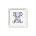 Picture of Nursery Elephant _GroupedProduct_Square_Mini_ _GroupedProduct_Square_Framed_Matted_