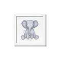 Picture of Nursery Elephant _GroupedProduct_Square_Mini_ _GroupedProduct_Square_Framed_Matted_
