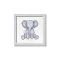 Picture of Nursery Elephant _GroupedProduct_Square_Mini_ _GroupedProduct_Square_Framed_Matted_