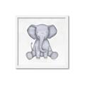 Picture of Nursery Elephant _GroupedProduct_Square_Mini_ _GroupedProduct_Square_Framed_Matted_