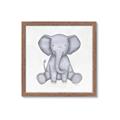 Picture of Nursery Elephant _GroupedProduct_Square_Mini_ _GroupedProduct_Square_Framed_Matted_