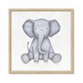 Picture of Nursery Elephant _GroupedProduct_Square_Mini_ _GroupedProduct_Square_Framed_Matted_