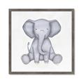 Picture of Nursery Elephant _GroupedProduct_Square_Mini_ _GroupedProduct_Square_Framed_Matted_