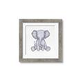 Picture of Nursery Elephant _GroupedProduct_Square_Mini_ _GroupedProduct_Square_Framed_Matted_