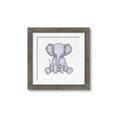 Picture of Nursery Elephant _GroupedProduct_Square_Mini_ _GroupedProduct_Square_Framed_Matted_