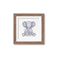 Picture of Nursery Elephant _GroupedProduct_Square_Mini_ _GroupedProduct_Square_Framed_Matted_
