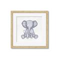 Picture of Nursery Elephant _GroupedProduct_Square_Mini_ _GroupedProduct_Square_Framed_Matted_