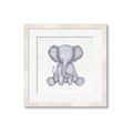 Picture of Nursery Elephant _GroupedProduct_Square_Mini_ _GroupedProduct_Square_Framed_Matted_