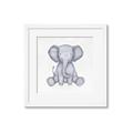 Picture of Nursery Elephant _GroupedProduct_Square_Mini_ _GroupedProduct_Square_Framed_Matted_