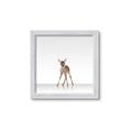Picture of Singular Deer _GroupedProduct_Square_Mini_ _GroupedProduct_Square_Framed_Matted_