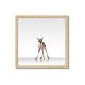Picture of Singular Deer _GroupedProduct_Square_Mini_ _GroupedProduct_Square_Framed_Matted_