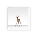 Picture of Singular Deer _GroupedProduct_Square_Mini_ _GroupedProduct_Square_Framed_Matted_