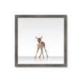 Picture of Singular Deer _GroupedProduct_Square_Mini_ _GroupedProduct_Square_Framed_Matted_