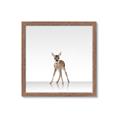 Picture of Singular Deer _GroupedProduct_Square_Mini_ _GroupedProduct_Square_Framed_Matted_