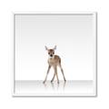 Picture of Singular Deer _GroupedProduct_Square_Mini_ _GroupedProduct_Square_Framed_Matted_