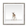 Picture of Singular Deer _GroupedProduct_Square_Mini_ _GroupedProduct_Square_Framed_Matted_