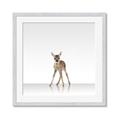 Picture of Singular Deer _GroupedProduct_Square_Mini_ _GroupedProduct_Square_Framed_Matted_