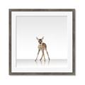 Picture of Singular Deer _GroupedProduct_Square_Mini_ _GroupedProduct_Square_Framed_Matted_