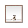 Picture of Singular Raccoon _GroupedProduct_Square_Mini_ _GroupedProduct_Square_Framed_Matted_