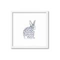 Picture of Baby Floral Bunny _GroupedProduct_Square_Mini_ _GroupedProduct_Square_Framed_Matted_