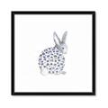 Picture of Baby Floral Bunny _GroupedProduct_Square_Mini_ _GroupedProduct_Square_Framed_Matted_