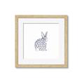 Picture of Baby Floral Bunny _GroupedProduct_Square_Mini_ _GroupedProduct_Square_Framed_Matted_