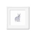 Picture of Baby Floral Bunny _GroupedProduct_Square_Mini_ _GroupedProduct_Square_Framed_Matted_
