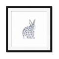 Picture of Baby Floral Bunny _GroupedProduct_Square_Mini_ _GroupedProduct_Square_Framed_Matted_